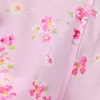 Women's Cropped Short Sleeve and Pants Pajama Set