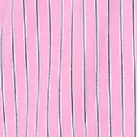 Plus Short Sleeve Notch Collar Bermuda Pajama Set