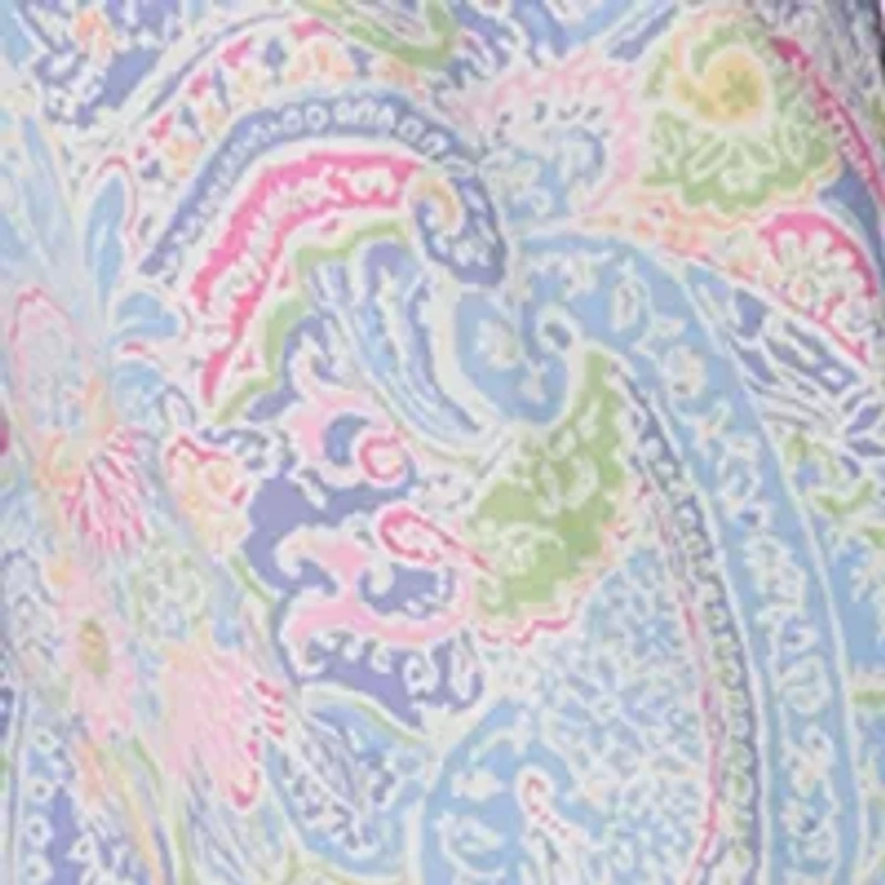 Short Sleeve Notch Collar Cropped Pants Pajama Set