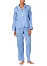 Women's Long Sleeve and Pants Pajama Set