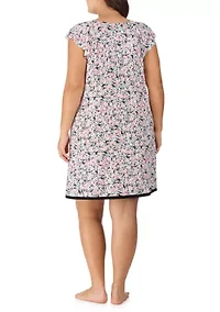 Plus Printed Chemise