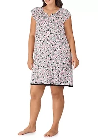 Plus Printed Chemise