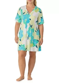 Plus Short Tunic Nightgown