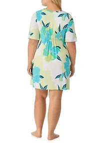 Plus Short Tunic Nightgown