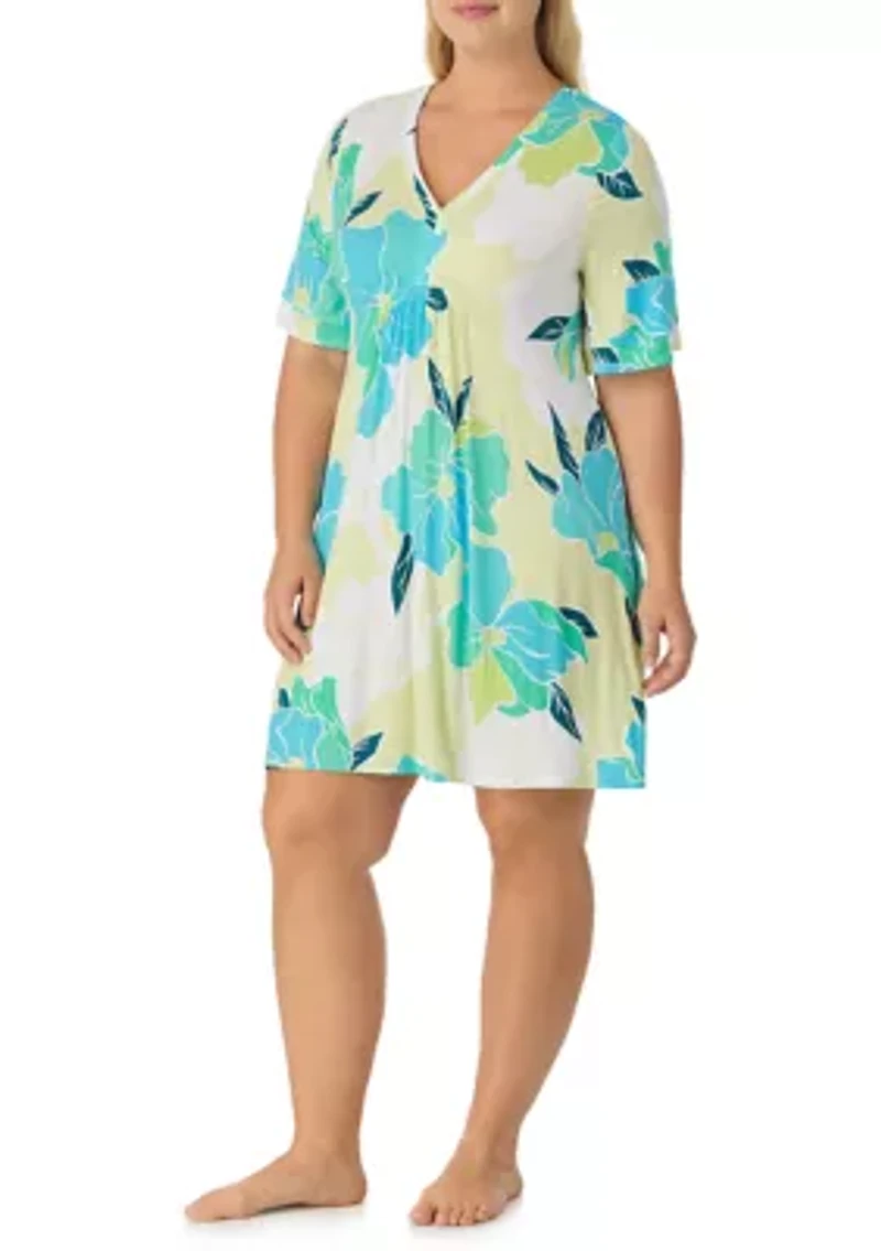 Plus Short Tunic Nightgown