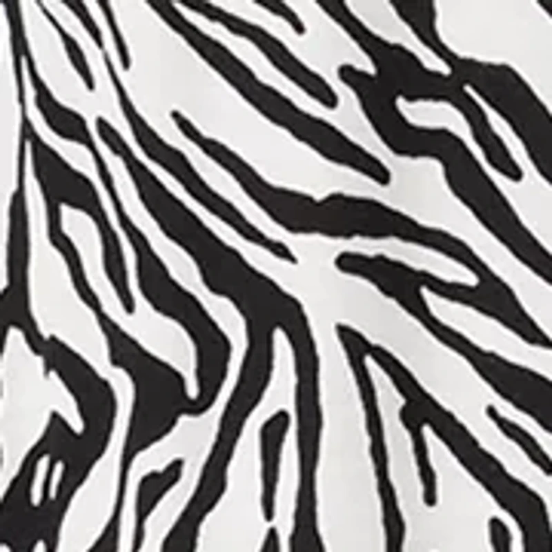 Plus Printed Midi Nightgown