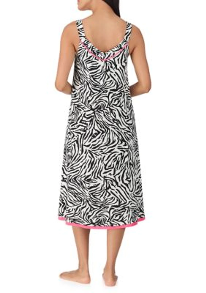 Sleeveless Midi Nightgown