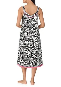 Sleeveless Midi Nightgown