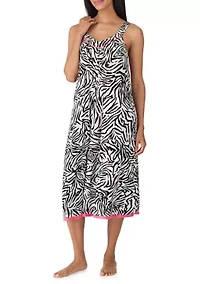 Sleeveless Midi Nightgown