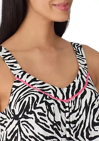 Sleeveless Midi Nightgown