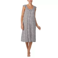 SLEEVELESS MIDI GOWN