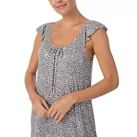 SLEEVELESS MIDI GOWN