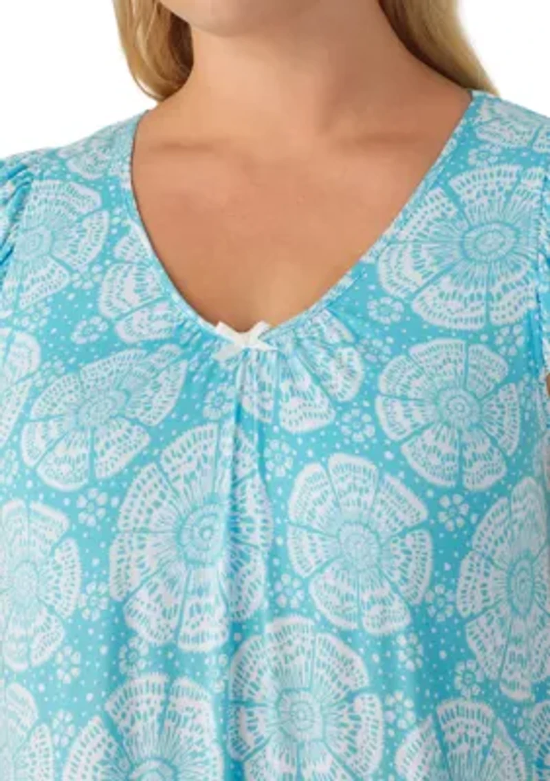 Plus Long Midi Nightgown