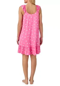 Women's Sleeveless Flutter Chemise
