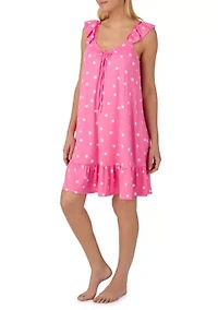 Women's Sleeveless Flutter Chemise