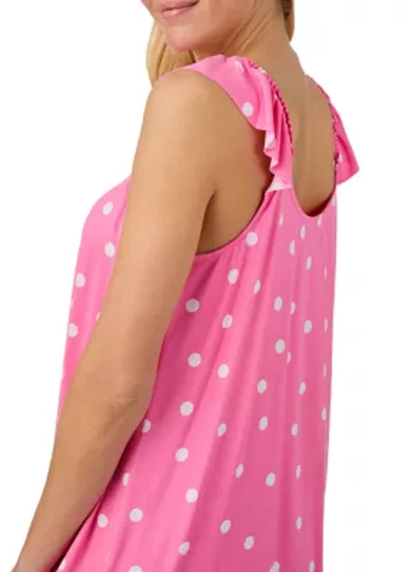 Women's Sleeveless Flutter Chemise