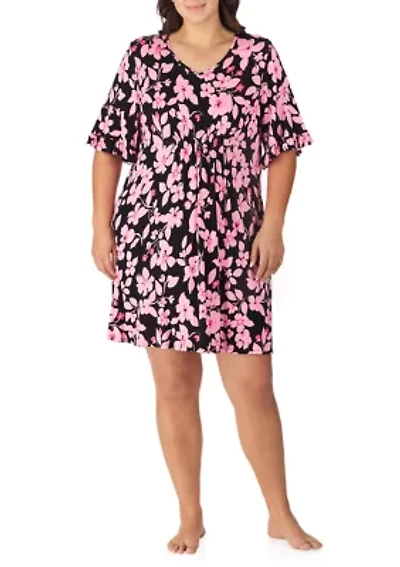 Plus Printed Sleep Shirt