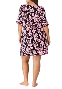 Plus Printed Sleep Shirt