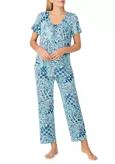 Women's Short Sleeve Pajama Set