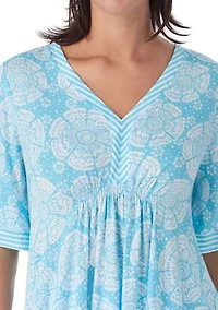 Women's Short Sleeve Top and Shorts Set