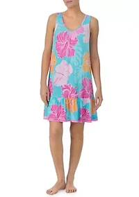 Sleeveless Chemise Nightgown