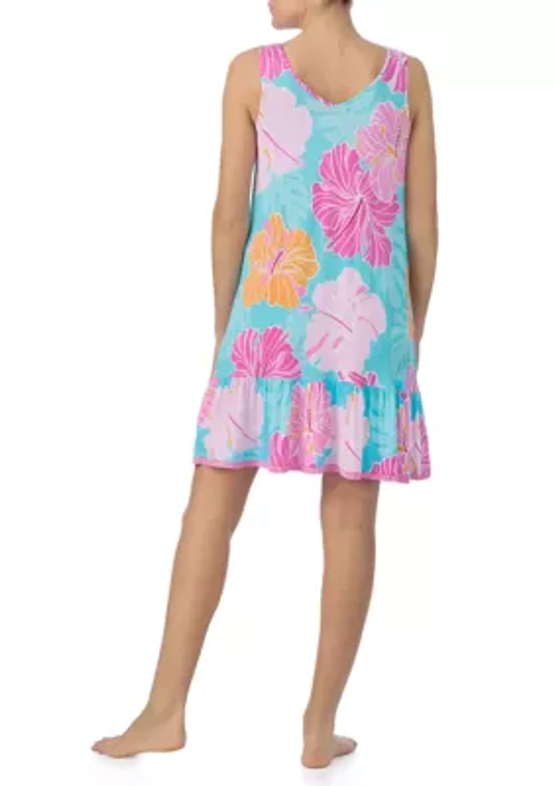 Sleeveless Chemise Nightgown