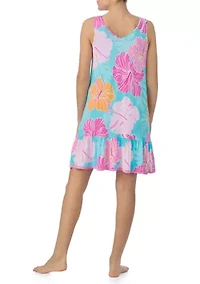 Sleeveless Chemise Nightgown