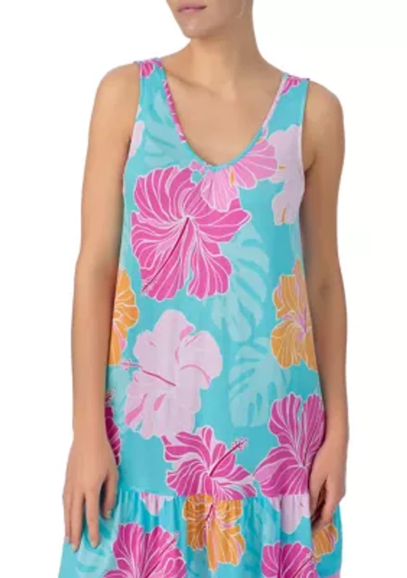 Sleeveless Chemise Nightgown