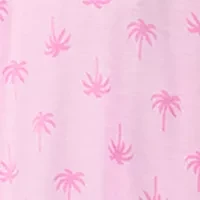 Cropped Printed Pajama Set