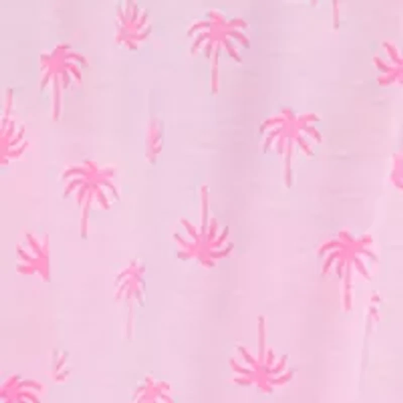 Cropped Printed Pajama Set