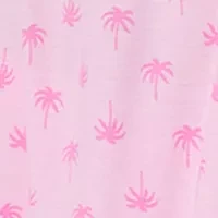 Cropped Printed Pajama Set