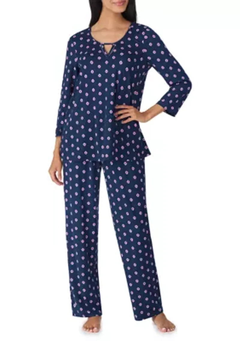Printed Pajama Set
