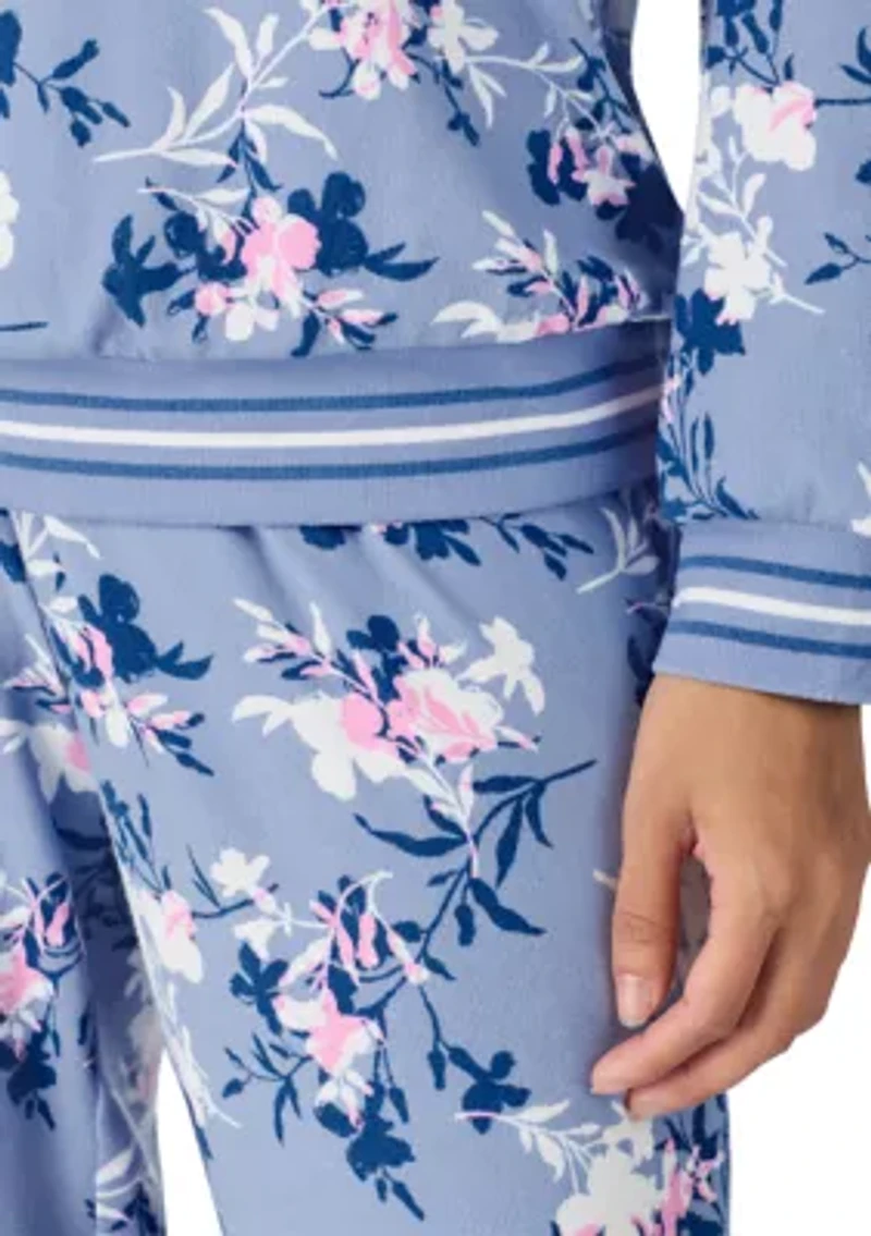 Women's Long Sleeve Jogger Pajama Set