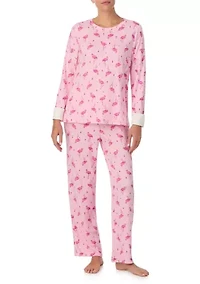 Women's Knit Pajama Set