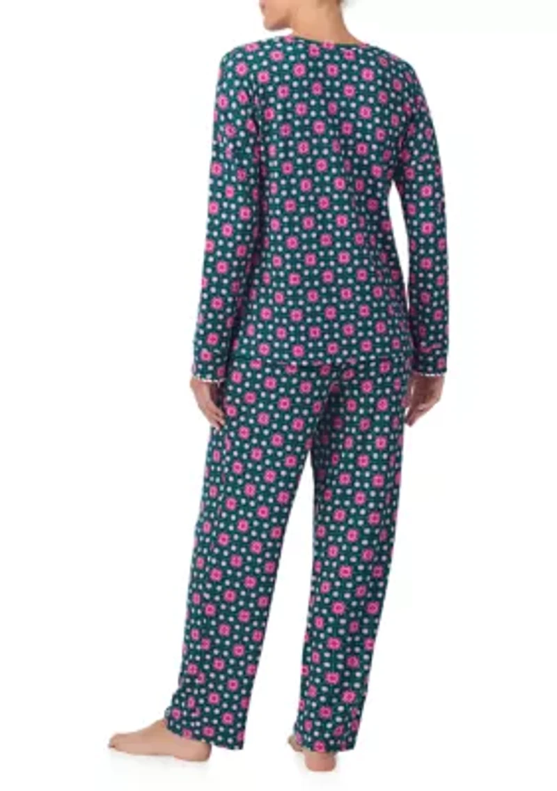 Women's Knit Pajama Set