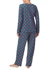 Women's Knit Pajama Set