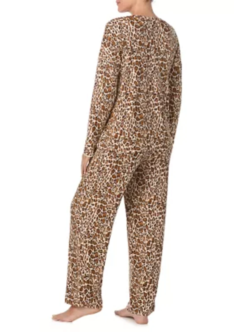Women's Knit Pajama Set