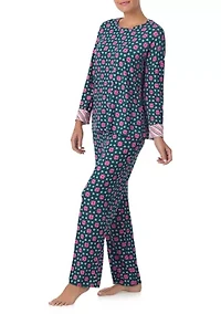 Women's Knit Pajama Set