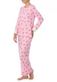 Women's Knit Pajama Set