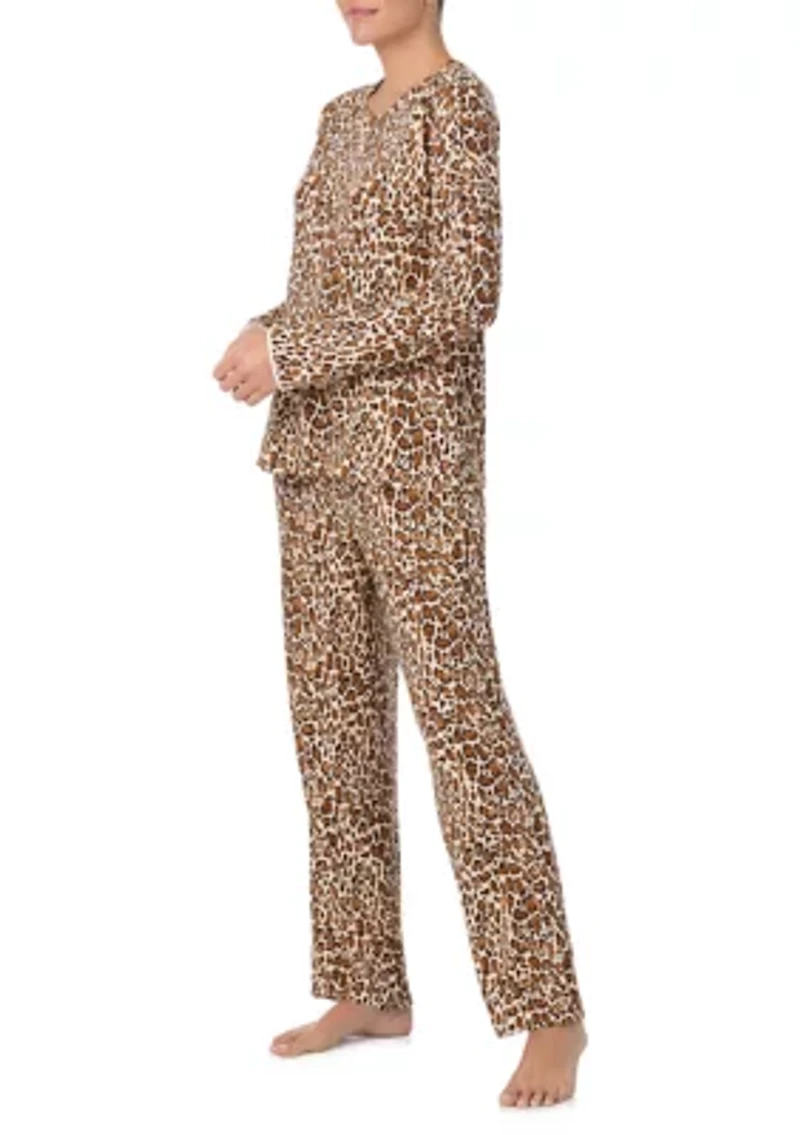Women's Knit Pajama Set
