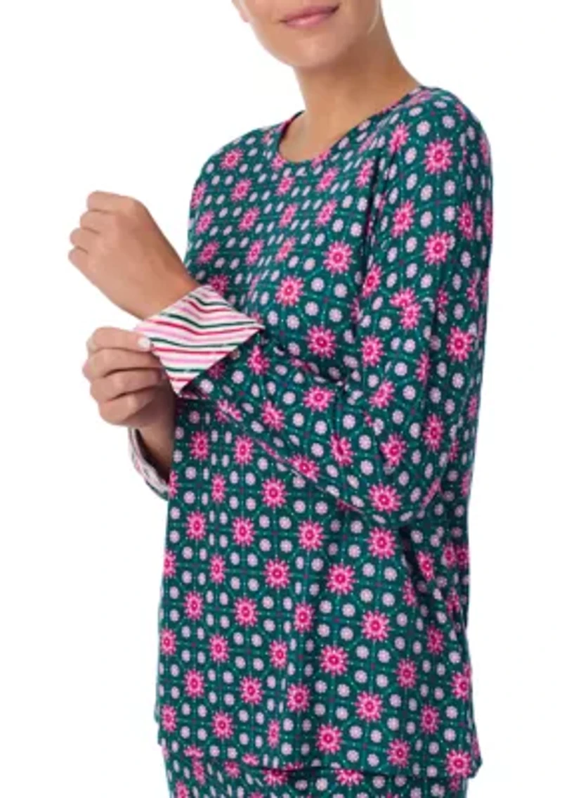 Women's Knit Pajama Set