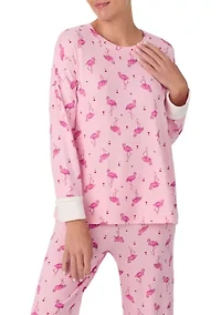 Women's Knit Pajama Set