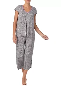 Women's Short Sleeve and Pant Set