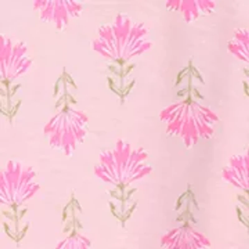 Women's Short Sleeve Top and Cropped Pant Set