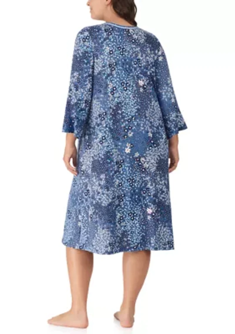 Plus V-Neck Midi Lounger