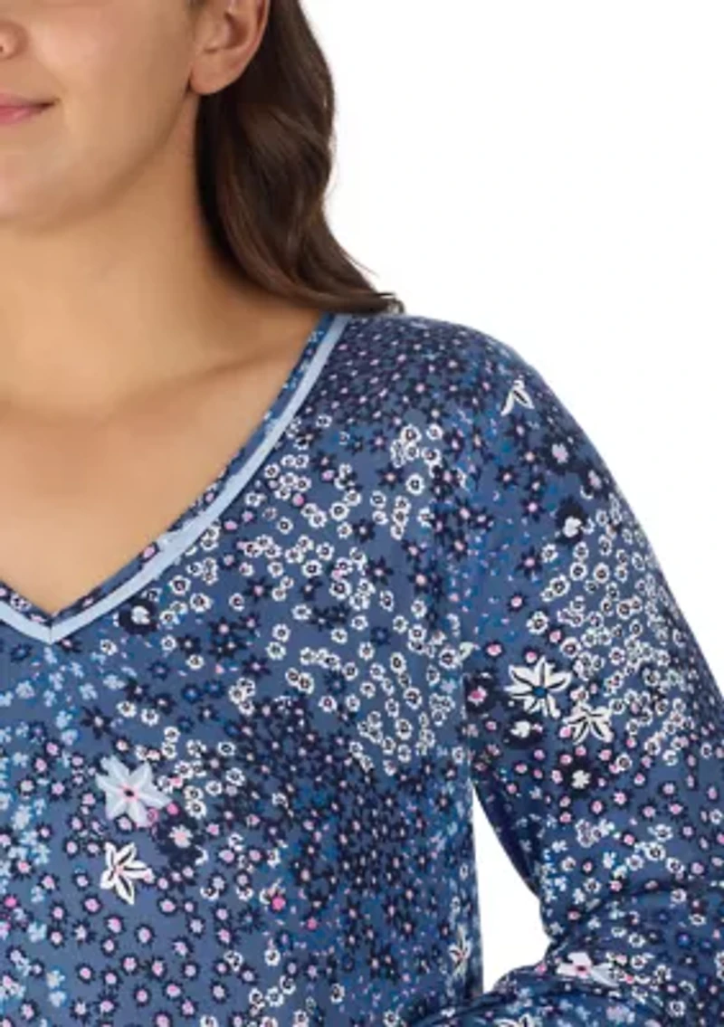 Plus V-Neck Midi Lounger