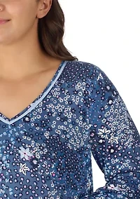 Plus V-Neck Midi Lounger