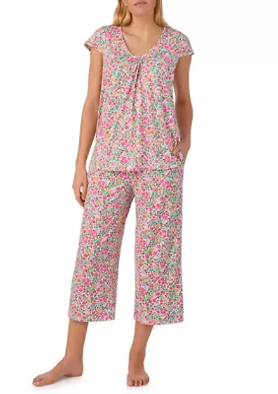 Women's V-Neck and Pants Pajama Set
