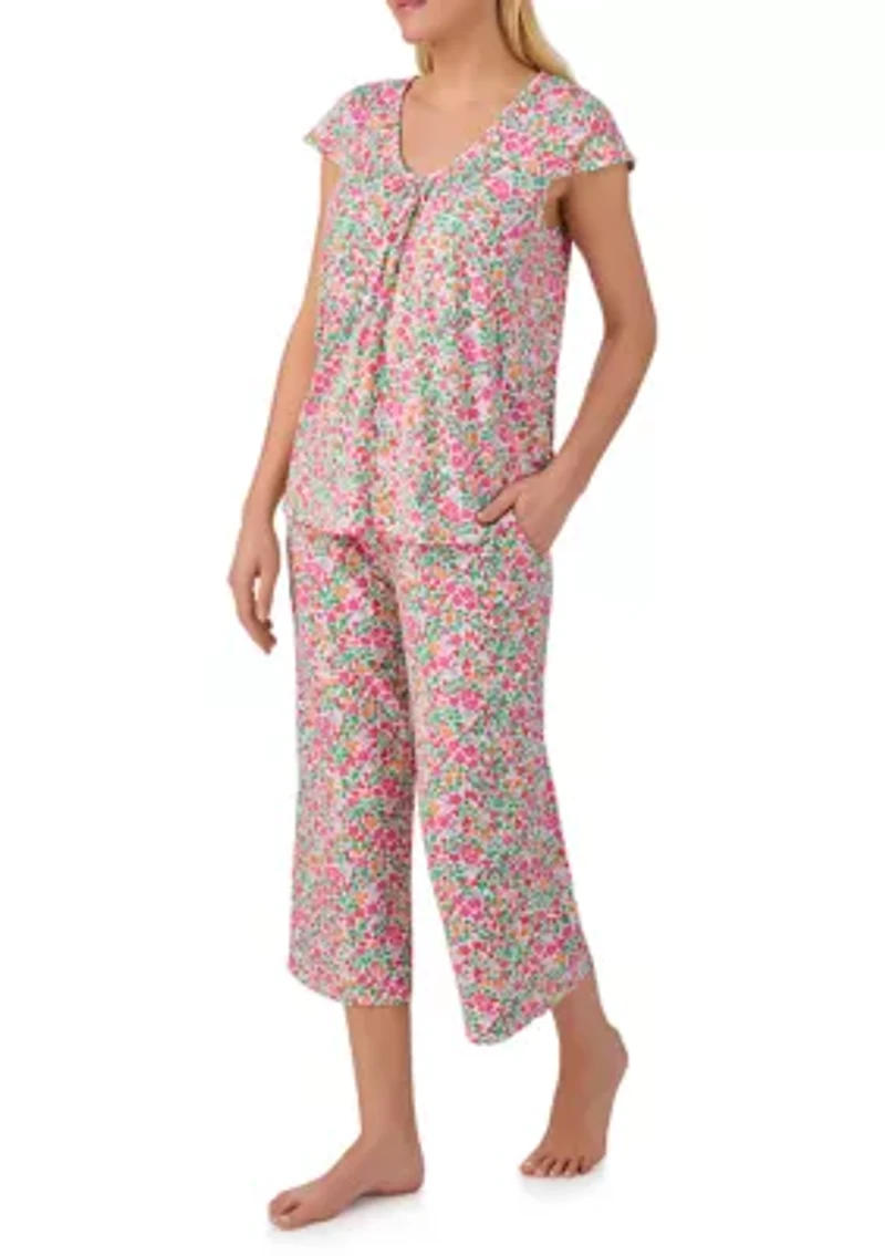 Women's V-Neck and Pants Pajama Set