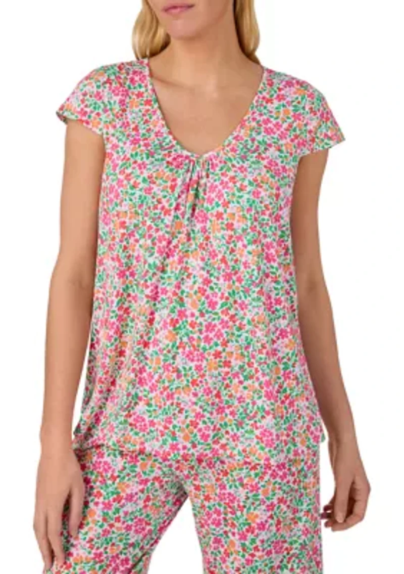 Women's V-Neck and Pants Pajama Set
